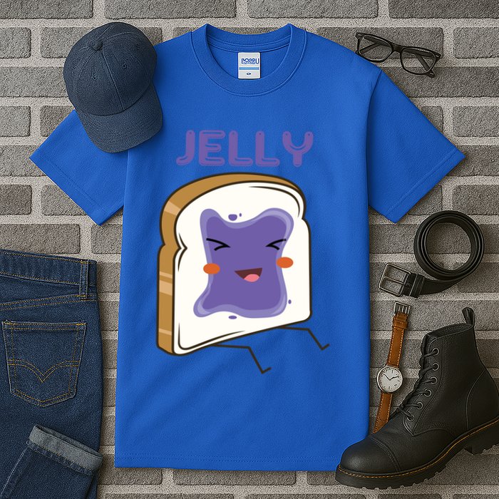 Matching Couple Peanut Butter And Jelly Gift Tall T-Shirt