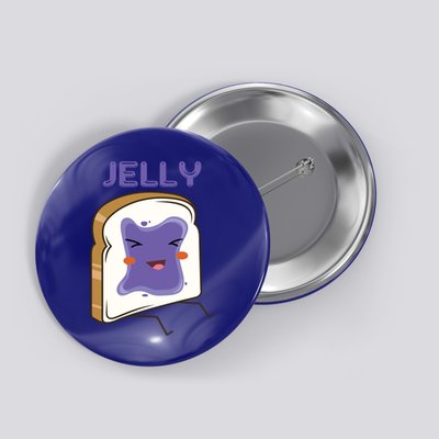 Matching Couple Peanut Butter And Jelly Gift Button