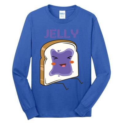 Matching Couple Peanut Butter And Jelly Gift Tall Long Sleeve T-Shirt