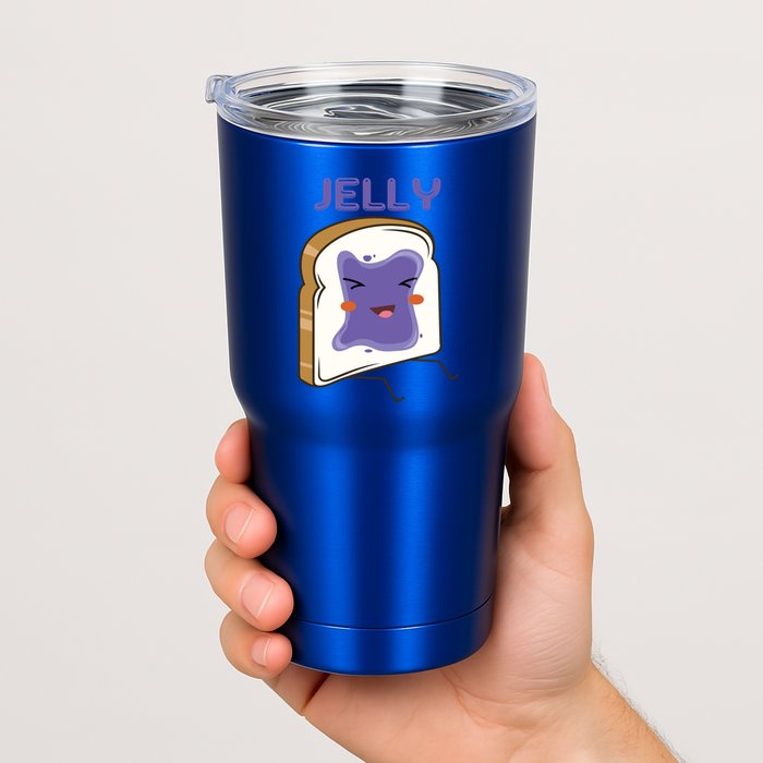 Matching Couple Peanut Butter And Jelly Gift Tumbler
