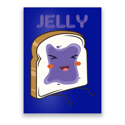 Matching Couple Peanut Butter And Jelly Gift Poster