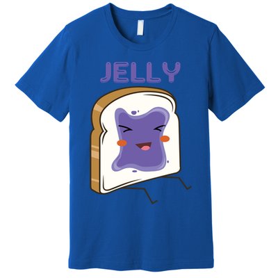Matching Couple Peanut Butter And Jelly Gift Premium T-Shirt
