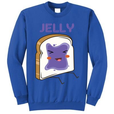 Matching Couple Peanut Butter And Jelly Gift Tall Sweatshirt
