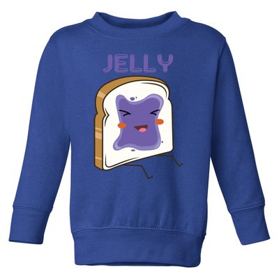 Matching Couple Peanut Butter And Jelly Gift Toddler Sweatshirt