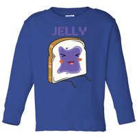 Matching Couple Peanut Butter And Jelly Gift Toddler Long Sleeve Shirt