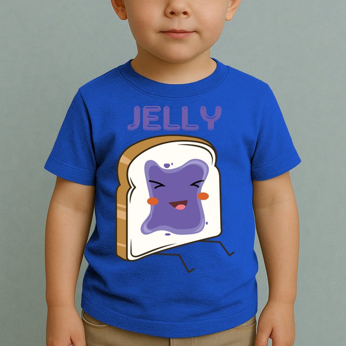 Matching Couple Peanut Butter And Jelly Gift Toddler T-Shirt