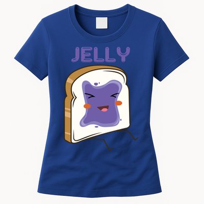 Matching Couple Peanut Butter And Jelly Gift Womens T-Shirt