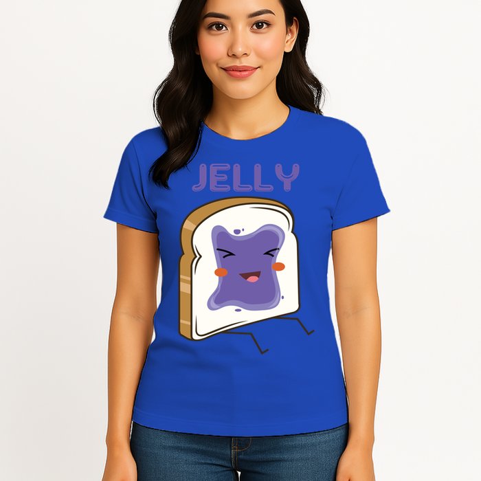 Matching Couple Peanut Butter And Jelly Gift Womens T-Shirt