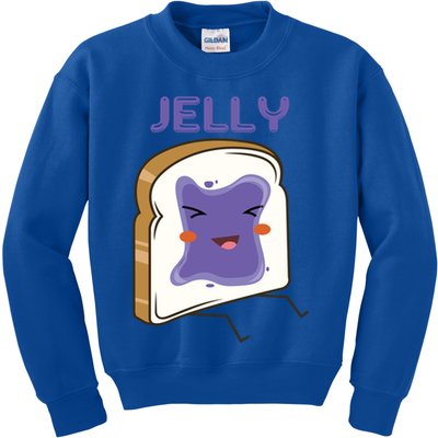 Matching Couple Peanut Butter And Jelly Gift Kids Sweatshirt