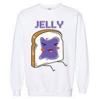 Matching Couple Peanut Butter And Jelly Gift Garment-Dyed Sweatshirt