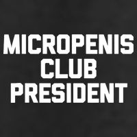 Micropenis Club President - Funny Saying Sarcastic Guys Adult Drive Performance Visor
