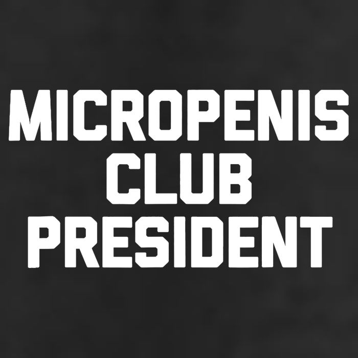 Micropenis Club President - Funny Saying Sarcastic Guys Adult Drive Performance Visor