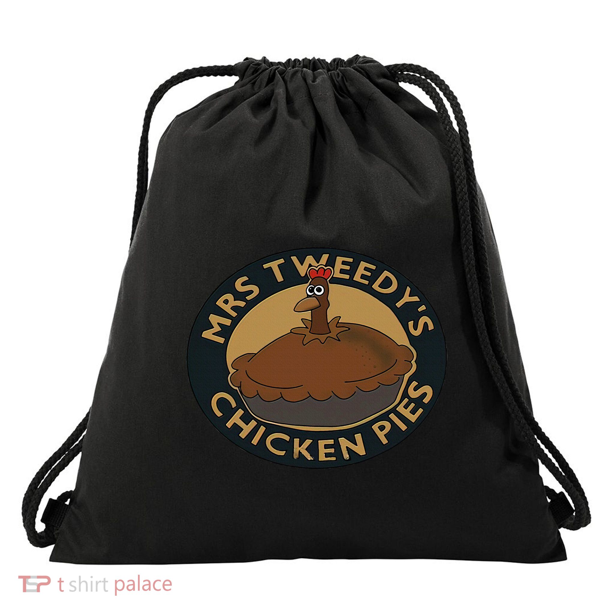 Mrs.Tweedy’S Chicken Pies Drawstring Bag