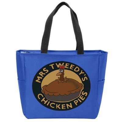 Mrs.Tweedy’S Chicken Pies Zip Tote Bag