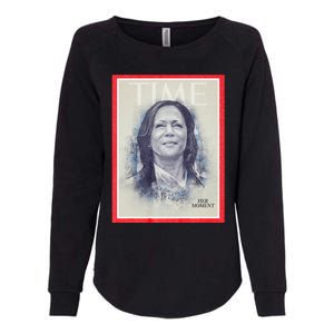 Magazine Cover President Kamala Harris Time Cover Campaign Supporters 2024 Womens California Wash Sweatshirt