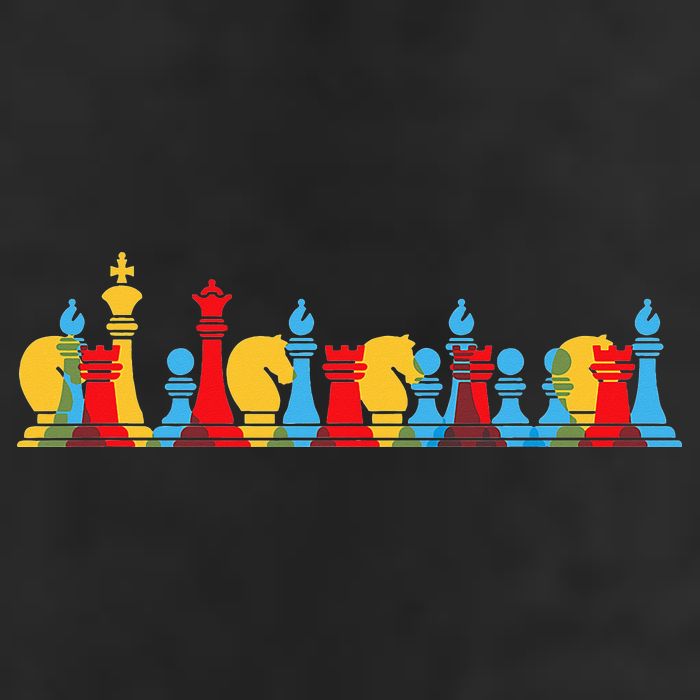 Multicolored Chess Pieces Thinking Smart Gift Tumbler