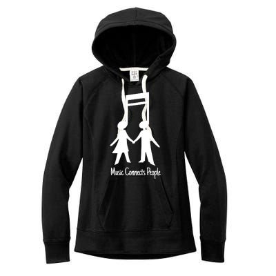 Music Connect People Cute Gift Women's Fleece Hoodie