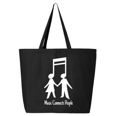 Music Connect People Cute Gift 25L Jumbo Tote