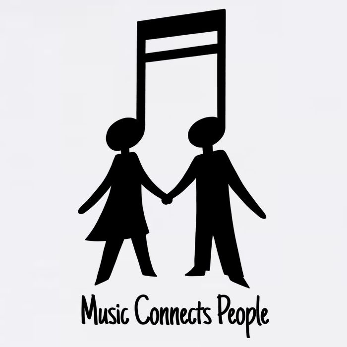 Music Connect People Cute Gift Flatbill Hat