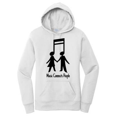 Music Connect People Cute Gift Women's Pullover Hoodie