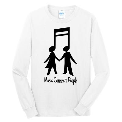 Music Connect People Cute Gift Tall Long Sleeve T-Shirt