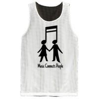 Music Connect People Cute Gift Mesh Reversible Basketball Jersey Tank