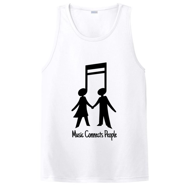Music Connect People Cute Gift PosiCharge Competitor Tank