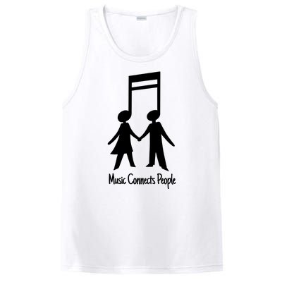 Music Connect People Cute Gift PosiCharge Competitor Tank