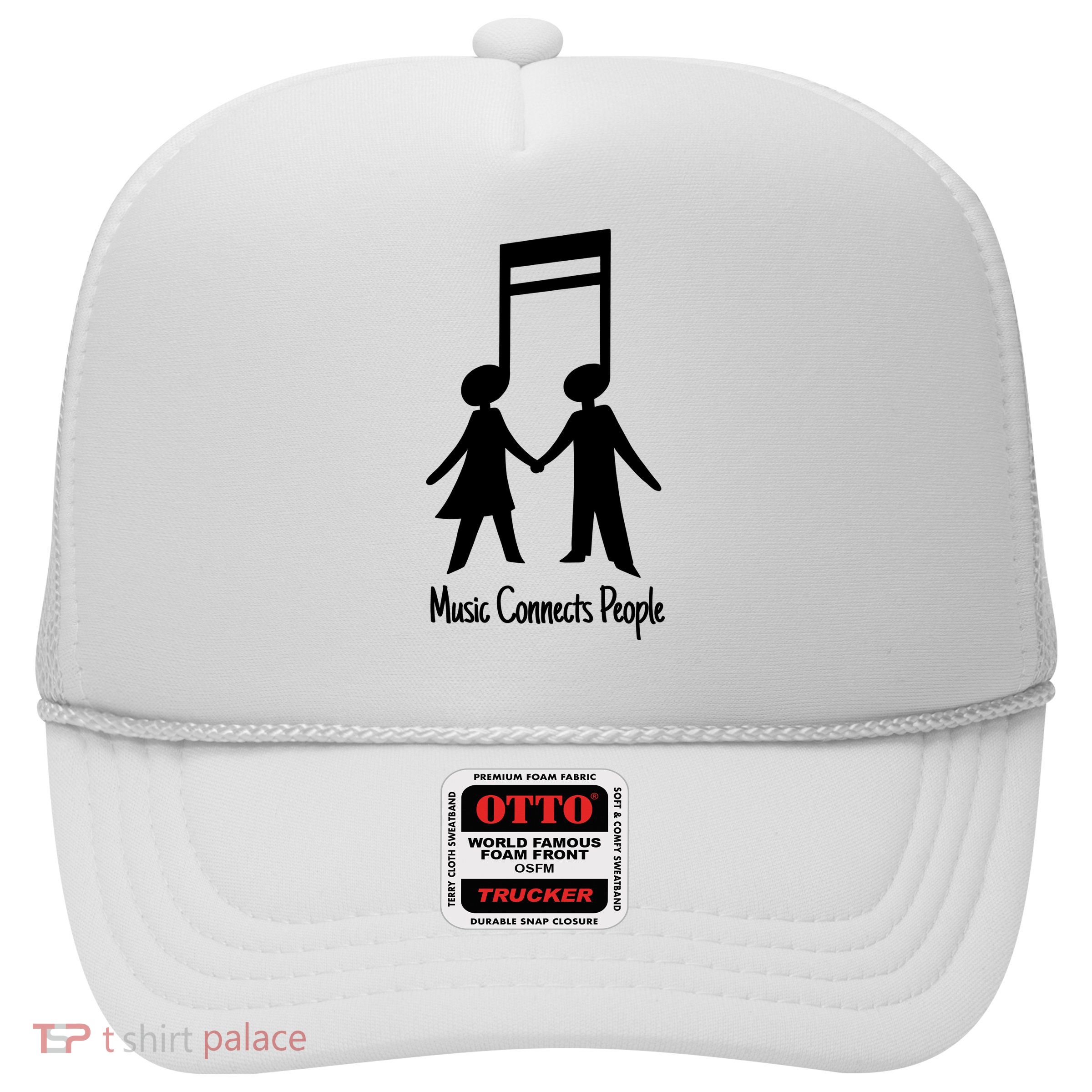 Music Connect People Cute Gift Trucker Hat
