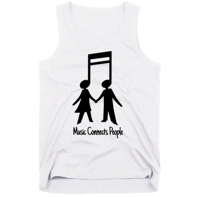 Music Connect People Cute Gift Tank Top