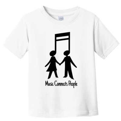 Music Connect People Cute Gift Toddler T-Shirt