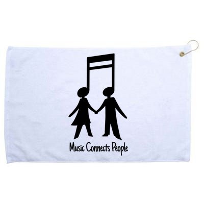 Music Connect People Cute Gift Grommeted Golf Towel