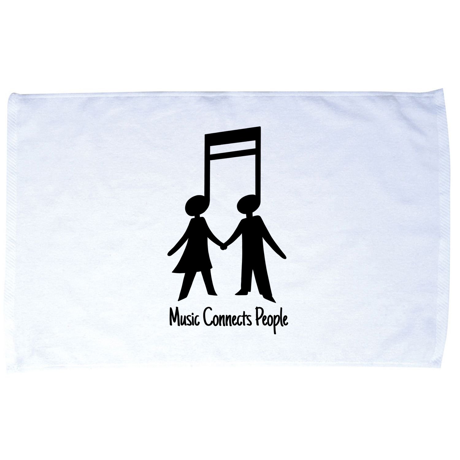Music Connect People Cute Gift Microfiber Hand Towel