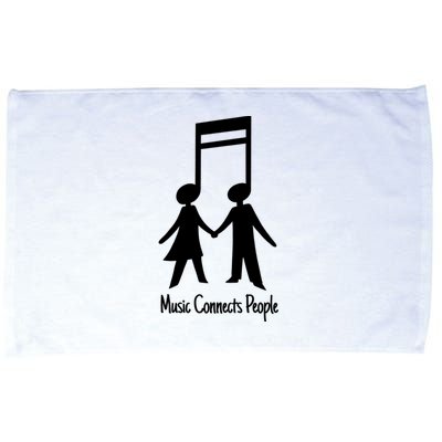 Music Connect People Cute Gift Microfiber Hand Towel