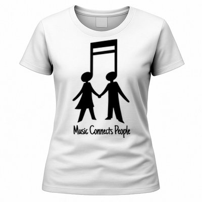 Music Connect People Cute Gift Women's T-Shirt