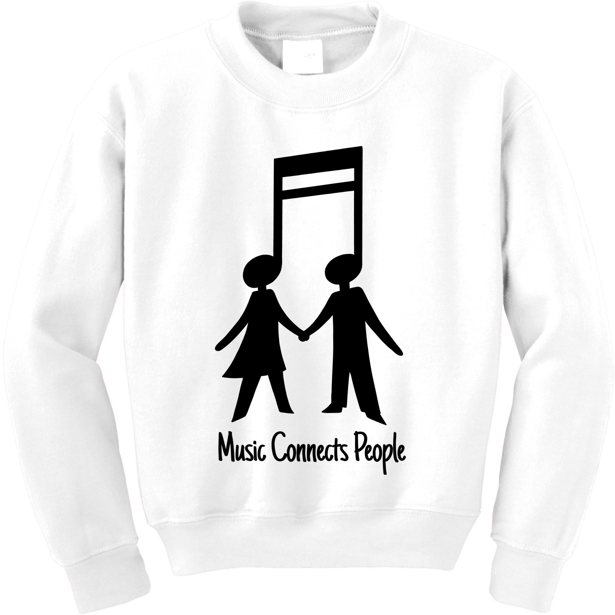 Music Connect People Cute Gift Kids Sweatshirt