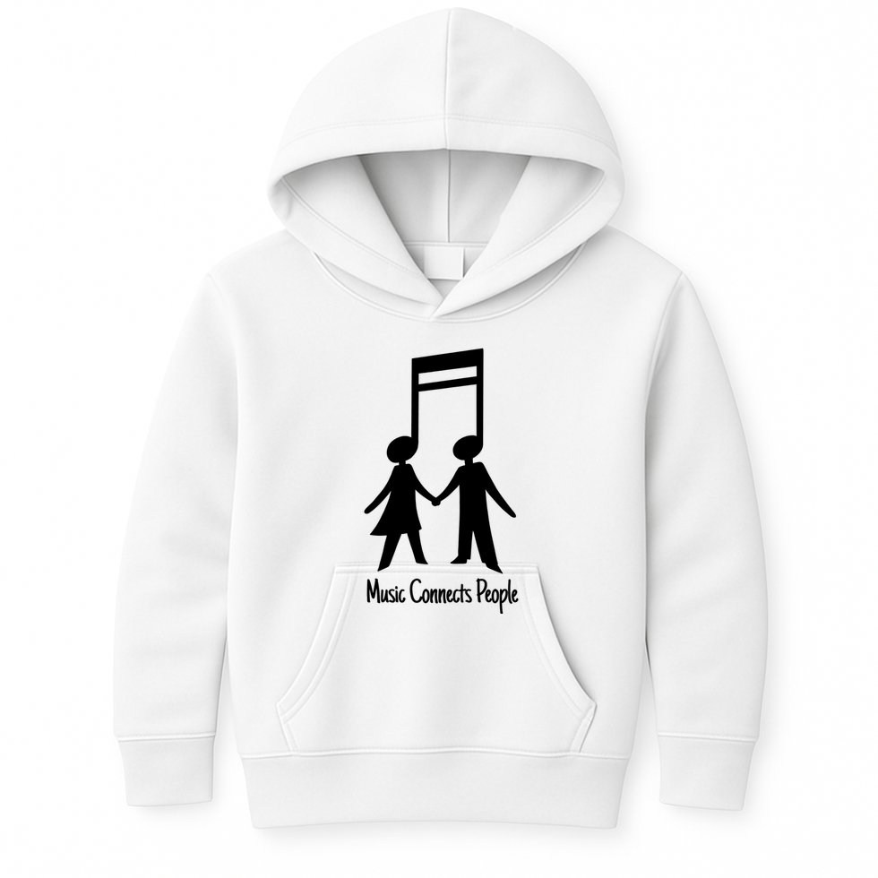 Music Connect People Cute Gift Kids Hoodie