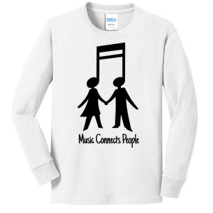 Music Connect People Cute Gift Kids Long Sleeve Shirt