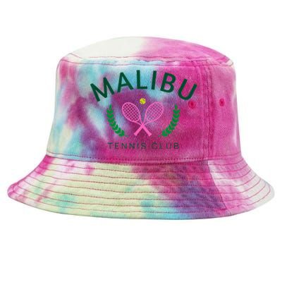 Malibu California Preppy Tennis Club Tie-Dyed Bucket Hat