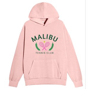 Malibu California Preppy Tennis Club Urban Pullover Hoodie