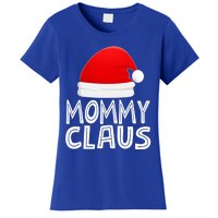 Mom Christmas Pajamas Santa Claus Xmas Gift Mommy Claus Cool Gift Women's T-Shirt