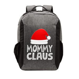 Mom Christmas Pajamas Santa Claus Xmas Gift Mommy Claus Cool Gift Vector Backpack