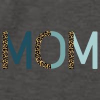 Mom Cheetah Print Cute Mother's Day Gift Vector Backpack