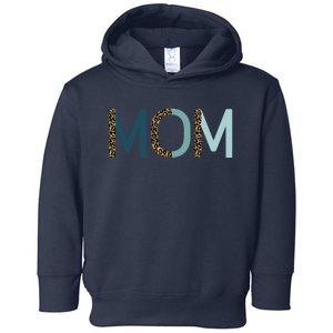 Mom Cheetah Print Cute Mother's Day Gift Toddler Hoodie