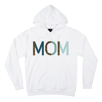 Mom Cheetah Print Cute Mother's Day Gift Hoodie