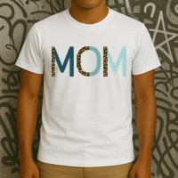 Mom Cheetah Print Cute Mother's Day Gift T-Shirt
