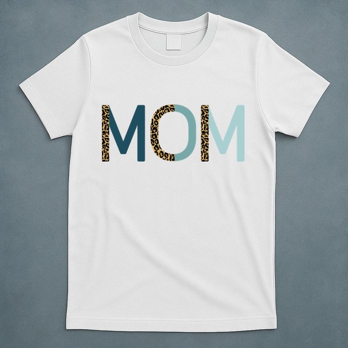 Mom Cheetah Print Cute Mother's Day Gift T-Shirt