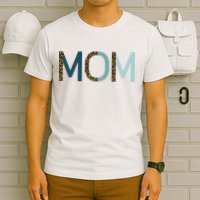 Mom Cheetah Print Cute Mother's Day Gift T-Shirt