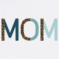 Mom Cheetah Print Cute Mother's Day Gift T-Shirt