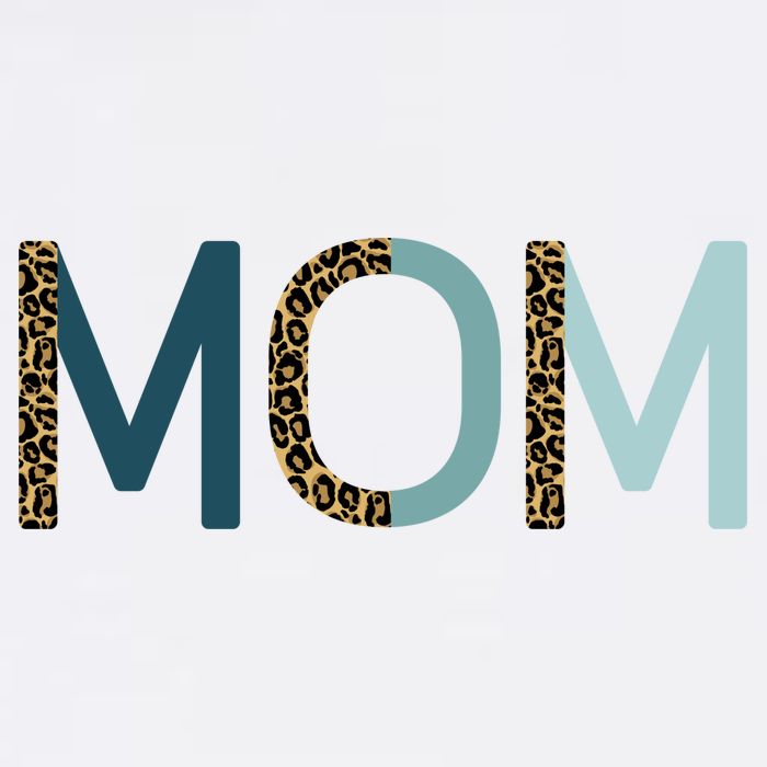 Mom Cheetah Print Cute Mother's Day Gift T-Shirt